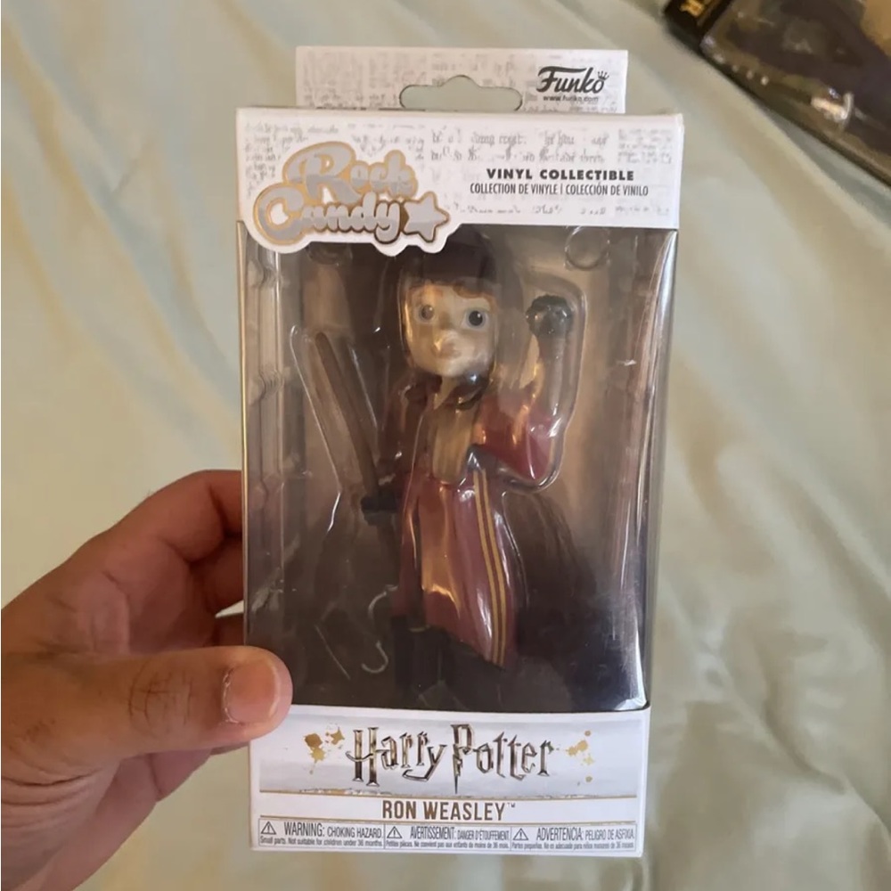FunKo Rock Candy Harry Potter Ron Weasley (Quidditch) 5" Vinyl Figure